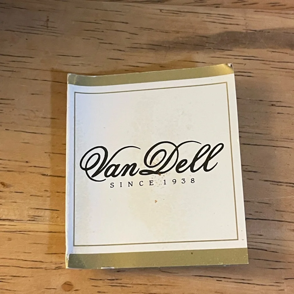 Van Dell Disney 10kt Gold Mickey Mouse USA Coin Ring size 5 Vintage Original Box - Picture 12 of 16
